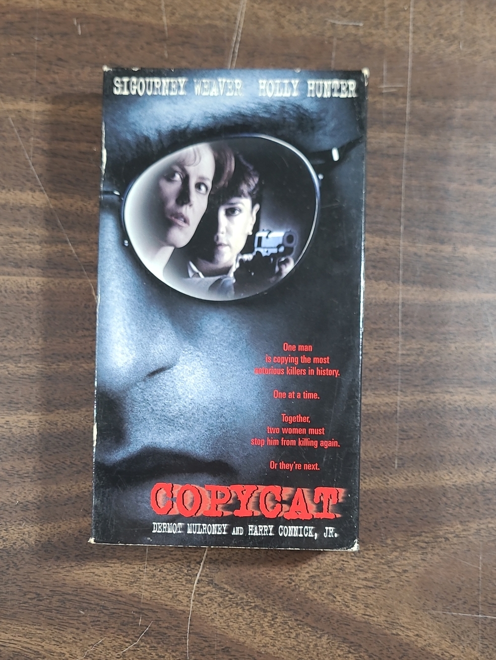 Copycat VHS Movie - Black and Red Cover